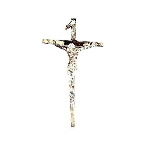 Silver Crucifix Pendant - Picture 1 of 4